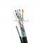 Outdoor FTP cat5e Lan Cable With Messenger Wire
