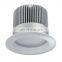 indoor round plastic aluminum smd recessed slim 18w celling led panel light ce Rohs approved led downlight