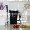 Creative 1314 frosted glass Black and white couple cups