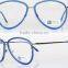 high quality end metal optical frame with acetate cover
