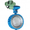 manual stainless steel pneumatic electric butterfly valve