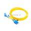 2meter Scupc Duplex G652d PVC/LSZH 2mm DX Fiber Optic Patchcord/jumper/assembly