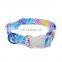 Hot selling nylon dog collar outdoor pet collar Customized good-looking and durable LED pet collar&leash