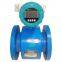 304 stainless steel tubular electromagnetic flowmeter with RS485 protocol tetrafluoron lining