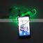 Best Enjoy Music LED Lighting Stereo EL Flash Earphone With Microphone