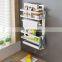 Wall Mount Magnetic Iron Kitchen Storage Rack Organizer Storage Refrigerator Storage Rack Spice Jar Rack Set