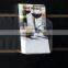 Slatwall Clear Acrylic Literature Pocket Acrylic Single Pocket Brochure Holder for Slatwall