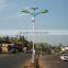 Single and Double Arm 6M-12M Galvanized Lighting Pole /30W-120W Cast Iron Outdoor Lamp Post