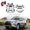 CH New Upgrade Luxury Fender Taillight Front Rear Bumper Fog Lamp Body Kit For Lexus Gx 2010-2019 Upgrade To 2020