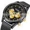 MEGIR 2153 Men Quartz Watches Military Sports Luxury Waterproof Luminous Mesh Band Chronograph Wristwatch