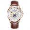 Low Prices Luxury GUANQIN GJ16131 Men Automatic Mechanical Leather Strap For Men Hand Watch