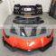 Dry Carbon Fiber Mansori Style Car Front Rear Bumper Spoiler Wing Full Body Kit for Lambor Aventador Lp700/LP720/LP750