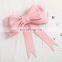 Wholesale Sweet Pink Bow Cake Topper Party Decoration Ornament Large Bow Birthday Cake Topper
