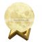 Color Changeable Rgb Starry Sky Magic Star Moon Space Lamp 3d Print Creative Gift Led Lunar Color Lights Moon Night Lamp