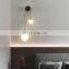 Nordic Bedroom Bedside Wall Light Industrial Style Simple Kitchen Modern Copper Glass LED Sconce