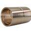 Agriculture Bronze Bushing CuZn25Al5Mn4Fe3 Copper Alloy CNC Machining Low Weight With Different Oil Grooves To Choose.