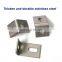 Stone fixing L shape bracket marble glass granite heavy duty factory price marble angle z bracket