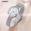 SINOBI Exquisite Female Wrist Watch Rose Gold Sliver Lady Watch Custom Your Logo Elegant Women Watches