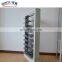 Security system used aluminum shutters design hurricane glass louver blade window