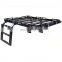 Auto Parts Exterior Accessories Roof Luggage Rack with/without lights with ladder For jeep wranler JL 2018-2020