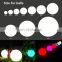 low price waterproof various color floating pool led ball lights
