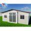 China 20 ft 40ft modern expandable container house with bathroom kitchen and solar panels