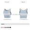 High Neck With Power Curve Wholesale Yoga Women Crop Top Customize Tank Tops Gym Bra