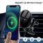 Portable Auto Holder & Magnetic Car Mount for iPhone Flexible Wireless Phone Charger Stand Shape for Desk or Indoor Use