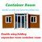 Double wing folding expansion room container room