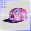 China good Wholesale Fashion 5 Panel Hats And Caps / Sublimation Snapback Hat With Woven Label