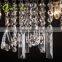 Industrial Style Crystal Water Pipe Pendant Light Fixture for Bar