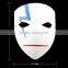 Promotion bottom wholesale price Movie theme Darker than BLACK mask for Halloween cosplay resin Japanese Anime Cosplay Mask