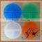 High quality cute small round slide plastic pill box with different colors
