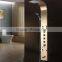 Foshan Cheap Price Black Finish Stainless Steel Shower Panel