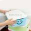 plastic storage container with handle