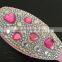 CRYSTAL AND HEART SEQUIN PINK PRINCESS HAIR BRUSH FULL SIZE CLAIRE'S!