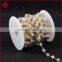 5mm-6mm opal white agate rondelle beads gold filled chain