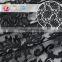 2016 fancy black embroidery 100 polyester material lace