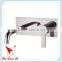 Polished chrome square waterfall whirlpool bathtub faucet with shower W013