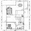 fast assemble prefabricated house modular housed 100m2 house main body completed within one day