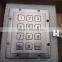 stainless steel 12 keys keypad