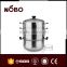 muti layer steamer pots for cooking food