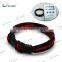 titanium ion nylon bracelet red and white magnetic balance bracelet for sale