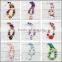 4TH OF JULY,Baby BubbleGum chunky bead necklace, headband, cute cartoon mouse