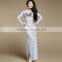 High quality belly dance lace long dress from china wuchieal (QC2272)