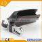 Factory supply genuine pu black leather 2 bottons car key bag with logo for Toyota