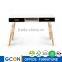 Ash wood legs wood small writing desk with drawers