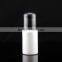 2016 NEW DESIGN mini white glass bottle with pump