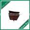 MANUFACTURER BROWN KRAFT PAPER SHOPPING BAG WITH HANDLE