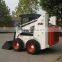 ZOT 650KG skid steer loader with 60HP desiel engine, closed cab